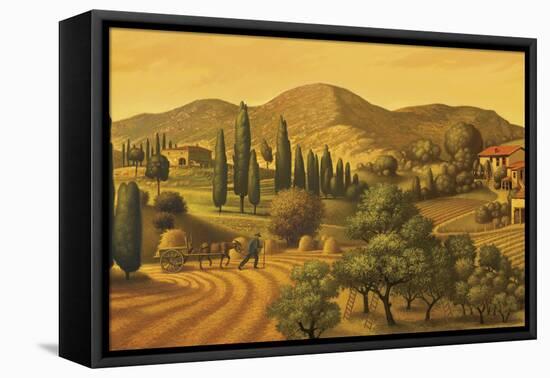 Tuscan Landscape-Dan Craig-Framed Premier Image Canvas