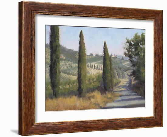 Tuscan Moment 1-Jill Schultz McGannon-Framed Art Print