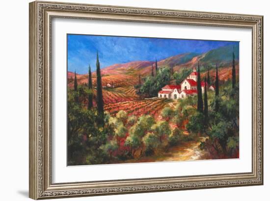 Tuscan Monastery-Art Fronckowiak-Framed Art Print