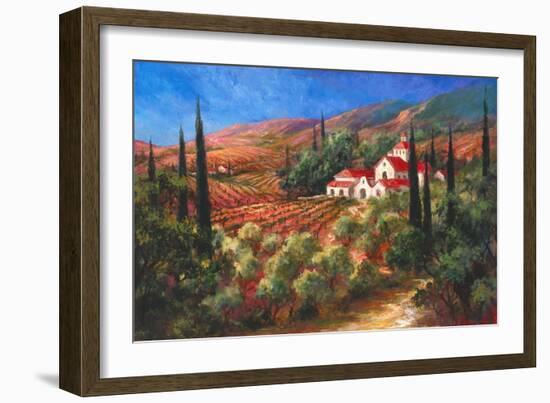 Tuscan Monastery-Art Fronckowiak-Framed Art Print