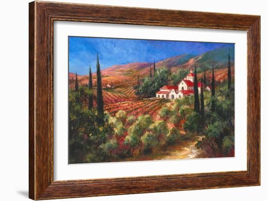 Tuscan Monastery-Art Fronckowiak-Framed Art Print