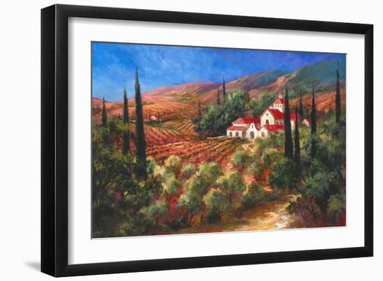 Tuscan Monastery-Art Fronckowiak-Framed Art Print