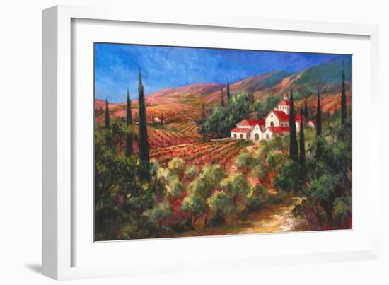 Tuscan Monastery-Art Fronckowiak-Framed Art Print