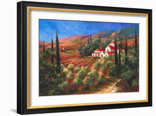 Tuscan Monastery-Art Fronckowiak-Framed Art Print