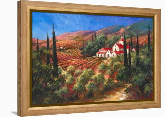 Tuscan Monastery-Art Fronckowiak-Framed Stretched Canvas