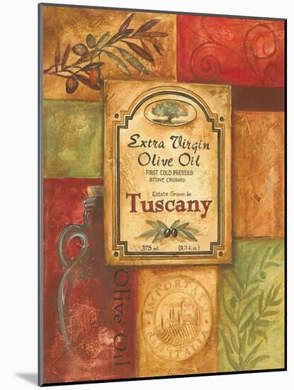 Tuscan Olive Oil-Gregory Gorham-Mounted Art Print