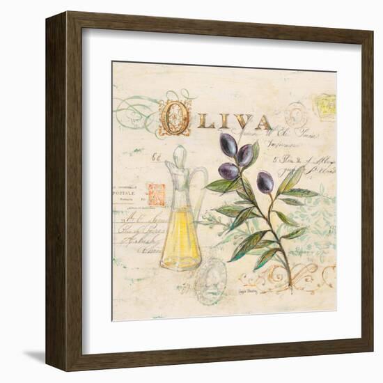 Tuscan Olive Oil-Angela Staehling-Framed Art Print