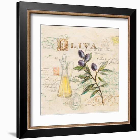 Tuscan Olive Oil-Angela Staehling-Framed Art Print