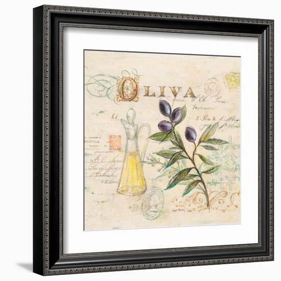 Tuscan Olive Oil-Angela Staehling-Framed Art Print