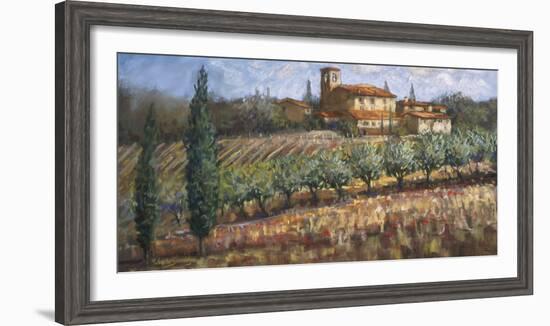 Tuscan Olives-Malcolm Surridge-Framed Art Print