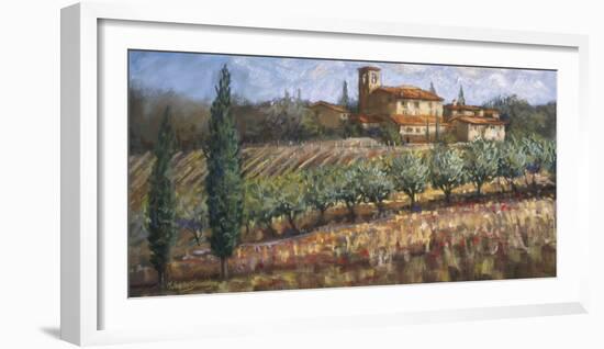 Tuscan Olives-Malcolm Surridge-Framed Art Print