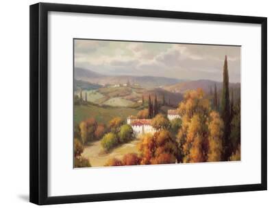 'Tuscan Panorama' Art Print - Vail Oxley | Art.com