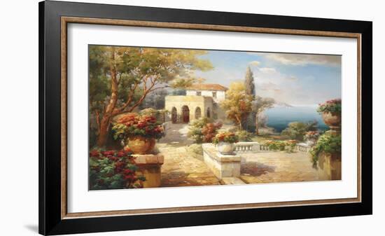 Tuscan Path-Roberto Lombardi-Framed Giclee Print