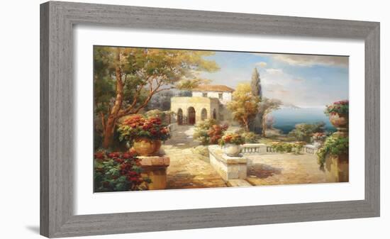 Tuscan Path-Roberto Lombardi-Framed Giclee Print