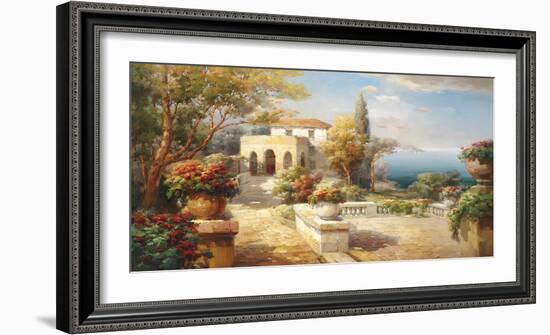 Tuscan Path-Roberto Lombardi-Framed Giclee Print