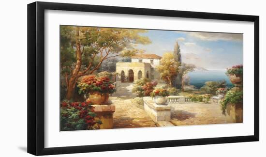 Tuscan Path-Roberto Lombardi-Framed Giclee Print