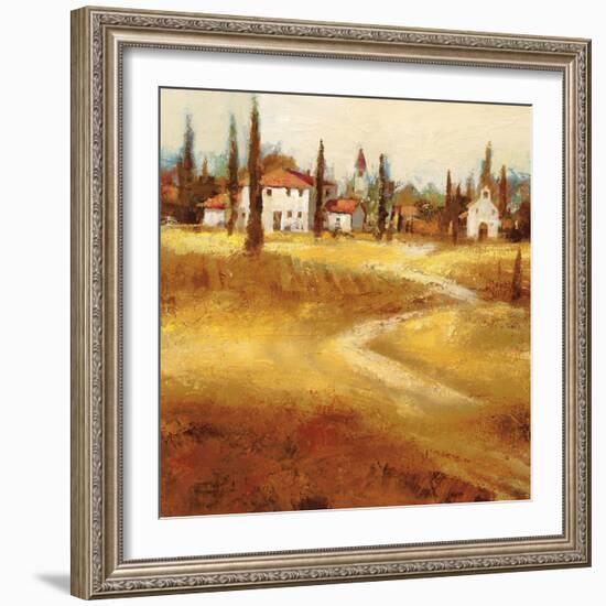 Tuscan Path-Paul Santiago-Framed Art Print