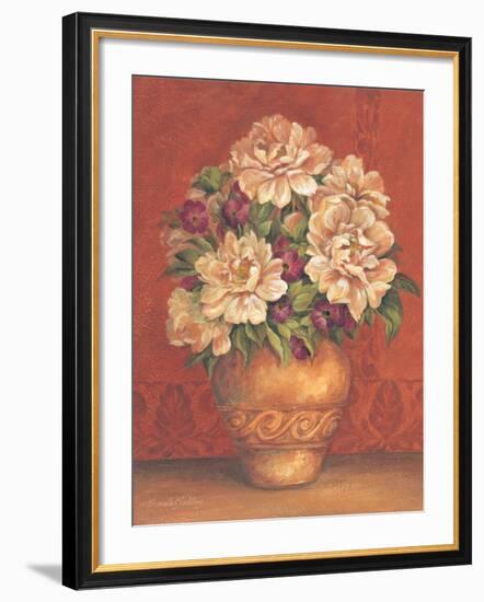 Tuscan Peonies-Pamela Gladding-Framed Art Print