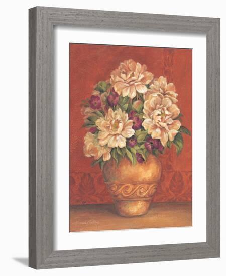 Tuscan Peonies-Pamela Gladding-Framed Art Print