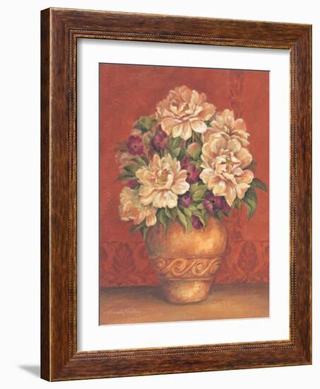 Tuscan Peonies-Pamela Gladding-Framed Art Print