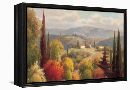 Tuscan Perspective-Vail Oxley-Framed Stretched Canvas