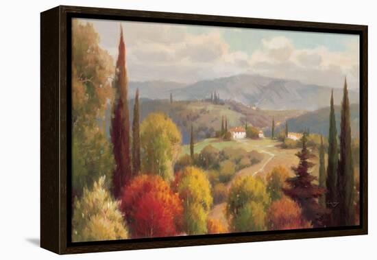 Tuscan Perspective-Vail Oxley-Framed Stretched Canvas