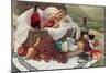 Tuscan Picnic-Janet Kruskamp-Mounted Art Print