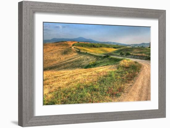 Tuscan Ridge Top Trail-Robert Goldwitz-Framed Photographic Print