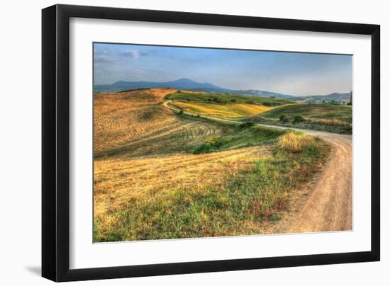 Tuscan Ridge Top Trail-Robert Goldwitz-Framed Photographic Print