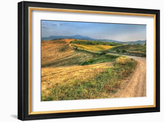 Tuscan Ridge Top Trail-Robert Goldwitz-Framed Photographic Print