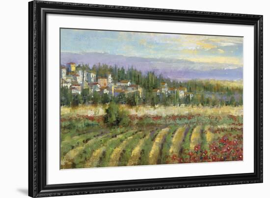 Tuscan Spring II-Michael Longo-Framed Art Print