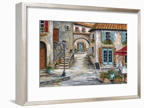 Tuscan St Scene-Marilyn Dunlap-Framed Art Print