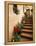 Tuscan Staircase, Italy-Walter Bibikow-Framed Premier Image Canvas