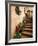 Tuscan Staircase, Italy-Walter Bibikow-Framed Premium Photographic Print