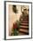 Tuscan Staircase, Italy-Walter Bibikow-Framed Photographic Print