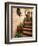 Tuscan Staircase, Italy-Walter Bibikow-Framed Premium Photographic Print
