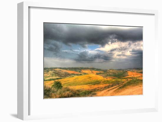 Tuscan Storm II-Robert Goldwitz-Framed Photographic Print