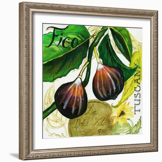 Tuscan Sun Figs-Jennifer Garant-Framed Giclee Print