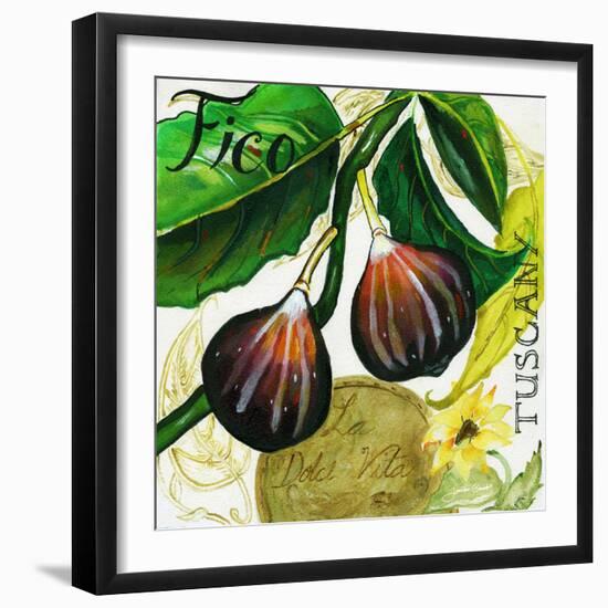 Tuscan Sun Figs-Jennifer Garant-Framed Giclee Print