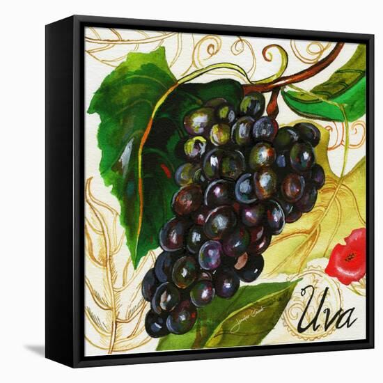 Tuscan Sun Grapes-Jennifer Garant-Framed Premier Image Canvas