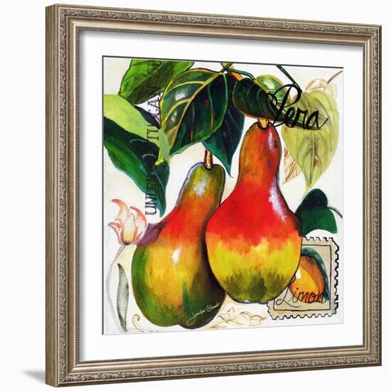 Tuscan Sun Pears-Jennifer Garant-Framed Giclee Print