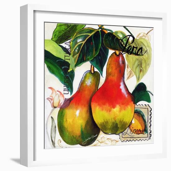 Tuscan Sun Pears-Jennifer Garant-Framed Giclee Print