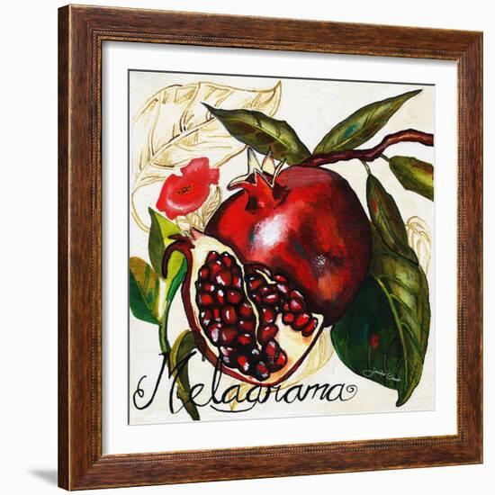 Tuscan Sun Pomegranate-Jennifer Garant-Framed Giclee Print