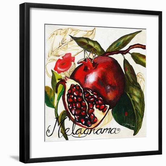 Tuscan Sun Pomegranate-Jennifer Garant-Framed Giclee Print