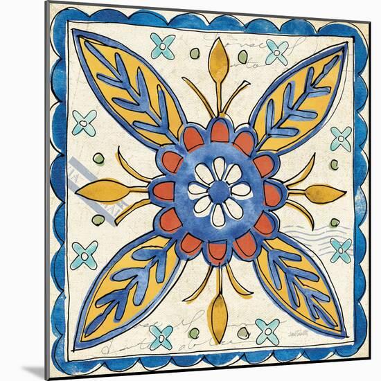 Tuscan Sun Tiles III Talavera-Anne Tavoletti-Mounted Photographic Print