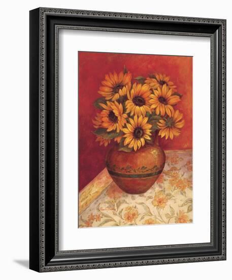 Tuscan Sunflowers I-Pamela Gladding-Framed Premium Giclee Print