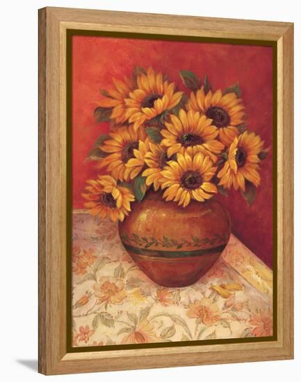 Tuscan Sunflowers II-Pamela Gladding-Framed Stretched Canvas