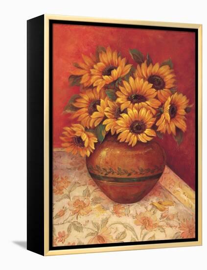 Tuscan Sunflowers II-Pamela Gladding-Framed Stretched Canvas