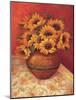 Tuscan Sunflowers II-Pamela Gladding-Mounted Art Print