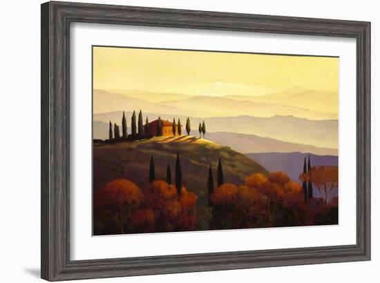 Tuscan Sunrise-Max Hayslette-Framed Giclee Print